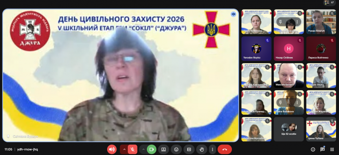 V шкільний етап гри "Сокіл" ("Джура") до Дня цивільного захисту та 40х роковин трагедії на ЧАЕС